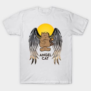 Funny Angel cat T-Shirt